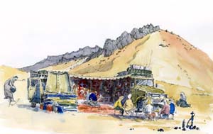 bedouin camp